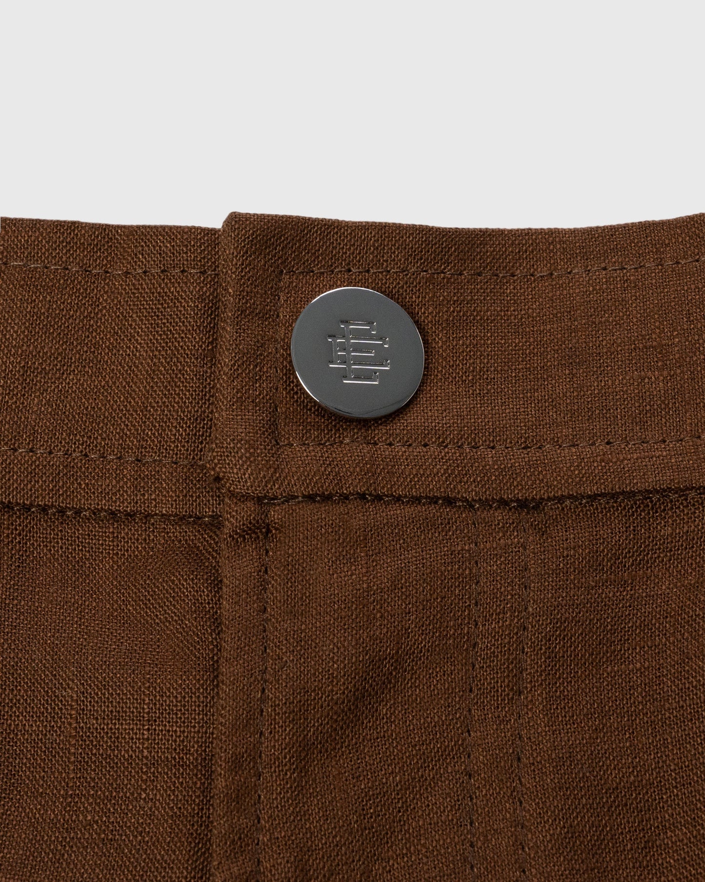 EE® Linen Brown Pants | Eric Emanuel Pants